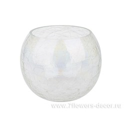Ваза "Шаровая" кракле