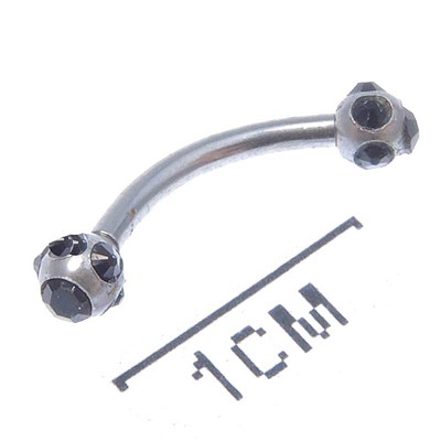 Пирсинг в бровь. Мин.продажа 3 шт. арт. 74 0199 (id 175255)