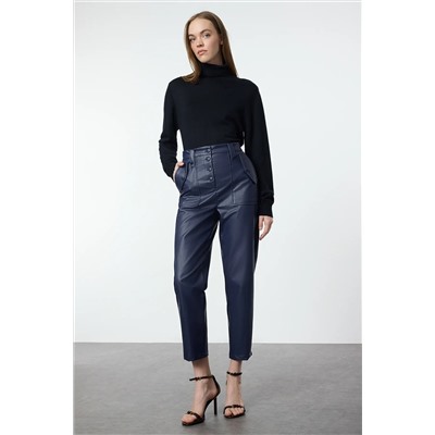 Ограниченная серия Navy Blue Carrot Woven Farte Fart