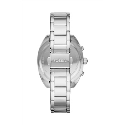 Reloj de cuarzo de acero Vale - Cronógrafo - Plateado