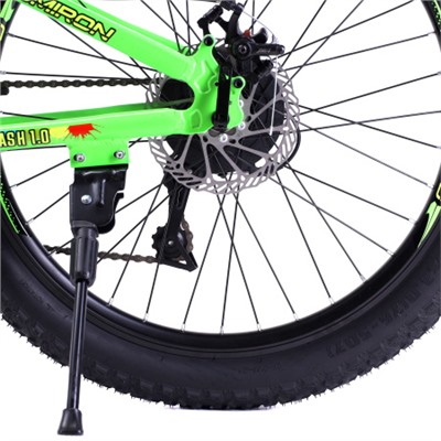 Велосипед 24"x3.0 рама 13" 7sp COMIRON FLASH полуфэт ригид зелёный