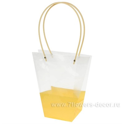 Пакет подарочный (пластик), 24x12xH26 см, набор (10 шт)
