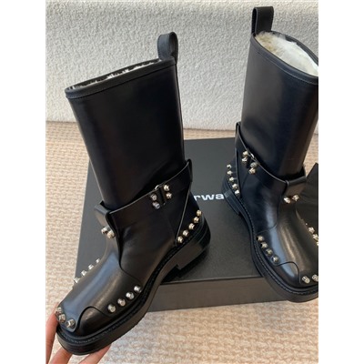 Сапоги короткие зима Alexander *Wang