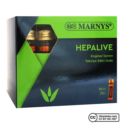 Marnys Hepalive Артишок 10 мл 20 ампул