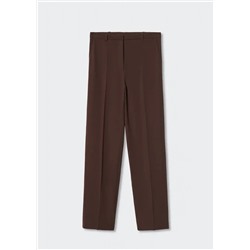 Pantalón recto traje -  Mujer | MANGO OUTLET España
