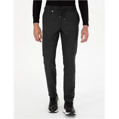 Копченой бывший. Тканевые штаны Slim Fit