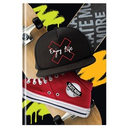 Ежедневник недатированный А5, 160л., 7БЦ, BG "Mad skate", глянцевая ламинация