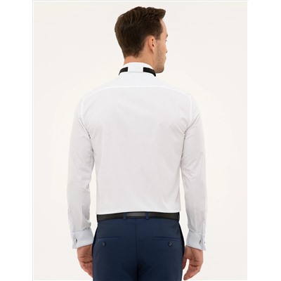 Рубашка для смокинга с белым Slim Fit