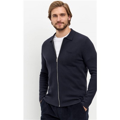Кардиган F421-1567 d.blue