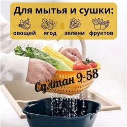 Набор дуршлаг+миска (3 шт) 15.12.