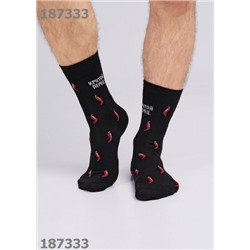CLEVER Носки муж.К3430 23Ф хл+эл