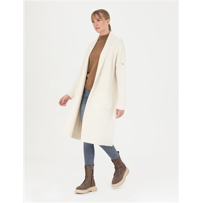 Ecru Comfort Fit Nititual Cardigan