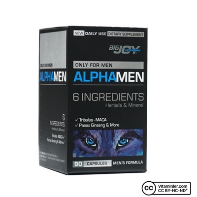 Bigjoy Витамины Alphamen 90 капсул
