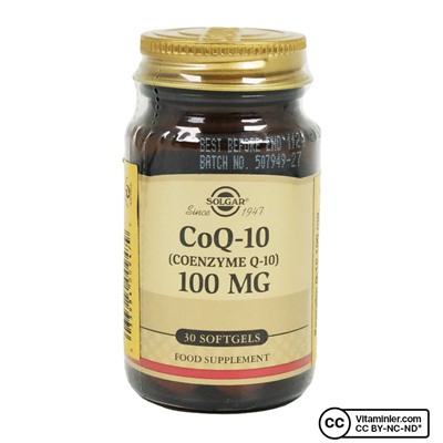 Solgar Коэнзим Q-10 100 мг 30 мягких капсул