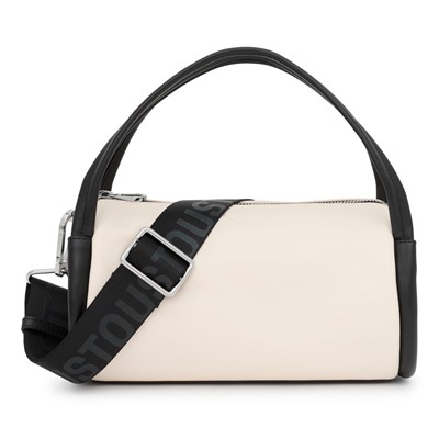 Bolso cilíndrico Miranda Soft - beige