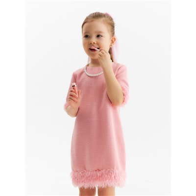 Платье для девочки MINAKU: PartyDress, розовое, рост 122 см