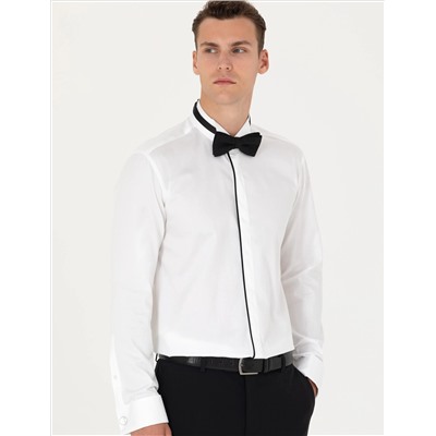 Рубашка для смокинга с белым Slim Fit