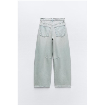 JEANS TRF  BAGGY BALLOON TIRO MEDIO