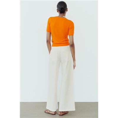 JEANS Z1975 PALAZZO TIRO ALTO