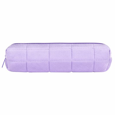 Пенал BRAUBERG, мех, 21х6х6 см, фиолетовый, 272280