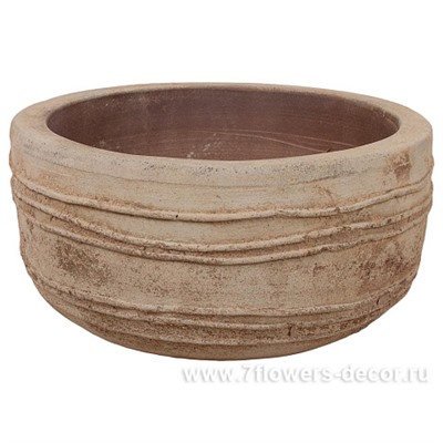 Чаша терракота Nobilis Marco "Anterra Round", D22хH10 см