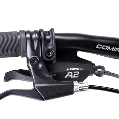 Велосипед 24"x3.0 рама 13" 7sp COMIRON FLASH полуфэт ригид чёрный