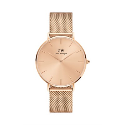 Reloj de cuarzo de acero y chapado en oro rosa Unitone