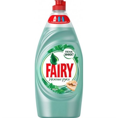 Средство для мытья посуды Fairy (Фейри) Чайное дерево и мята, 900 мл
