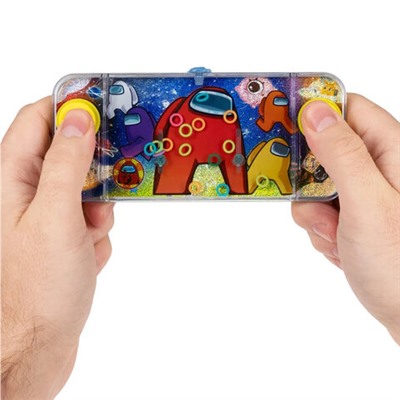 Водный тетрис колечки 15,5х7х2 см, АССОРТИ, дисплей, 1TOY, Т24409