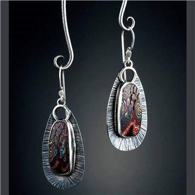 Серьги на крючках арт. 13 4012 (id 279341)