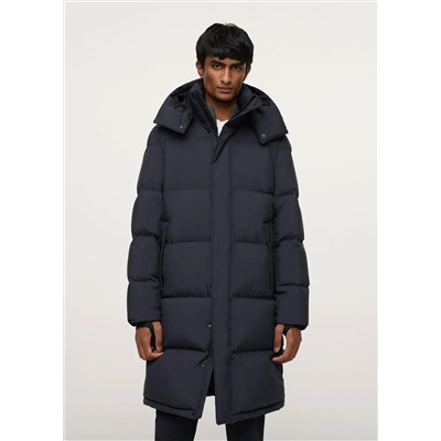Anorak impermeable plumón -  Hombre | MANGO OUTLET España