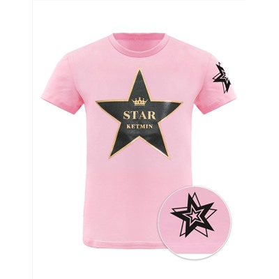 Футболка детская KETMIN STAR цв.Розовый