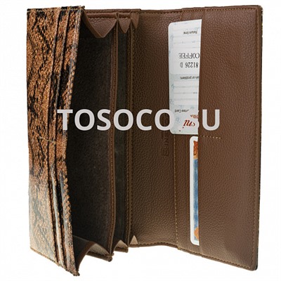 81226 d coffee  кошелек натуральная кожа и экокожа 9х19х2