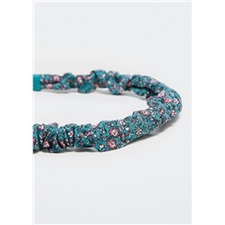 Diadema estampada fruncida -  Niña | MANGO OUTLET España