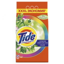 Стиральный порошок автомат Tide (Тайд) Color с ароматом Сибирских трав, 6 кг