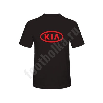 Футболка "Kia" черная