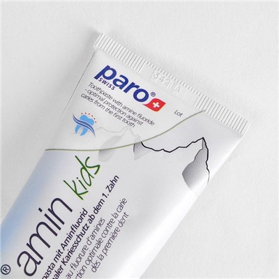 Зубная паста Paro Amin Kids (от 0 до 6 лет), 75 мл