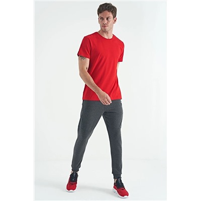 Мужская футболка Calvin Red Basic — 88245 A13ER-88245