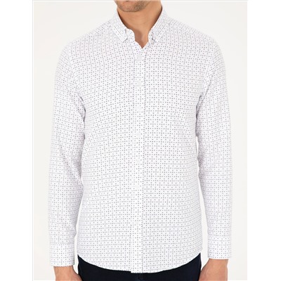 Slim Slim Slim Fit рубашка с длинным рукавом