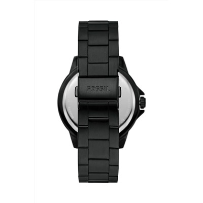 Reloj automático de acero Bannon - Negro