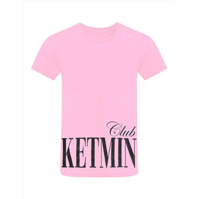 Костюм для девочки KETMIN ЗЕФИР цв.Розовый (Футболка/Бриджи)