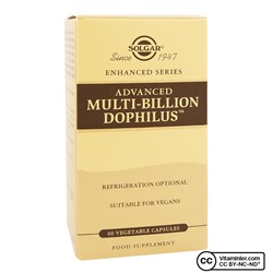 Solgar Advanced Multi-Billion Dophilus 60 капсул