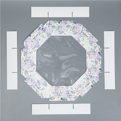 Коробка кондитерская, упаковка, «С любовью», 29 х 29 х 5 см