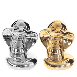 Копилка "Змейка",  L10,5 W9 H12,5 см, 2в.