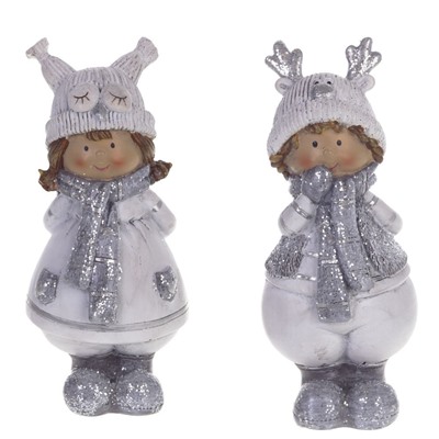 Фигурка декоративная "Ребенок", L5,5 W5 H13 см, 2в.