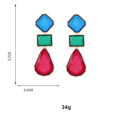 Серьги длинные на гвоздиках арт. 13 0985 (id 265509)
