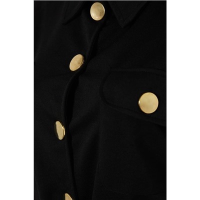 Black Gold Button Lest-Pantolone Set Tctaw22us0062