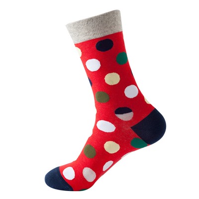 Носки р.35-40 "Bubbles" Red