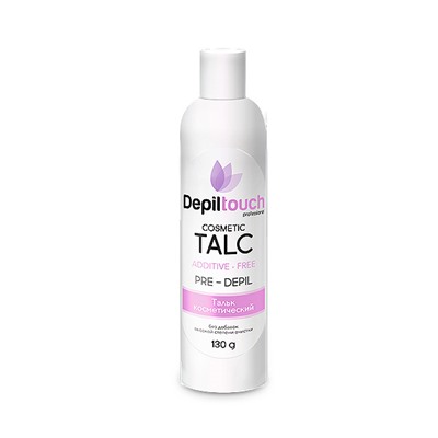Тальк косметический без добавок, 130 гр, бренд - Depiltouch Professional