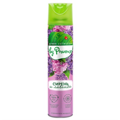 Освежитель воздуха Green Collection by Provence Сирень и Лаванда, 300 мл